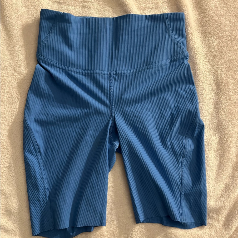 Lululemon High Rise Blue Shorts